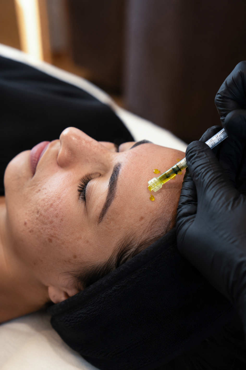 peeling cicatrices acné exfoliation pour stimulation régénération peau<br />
