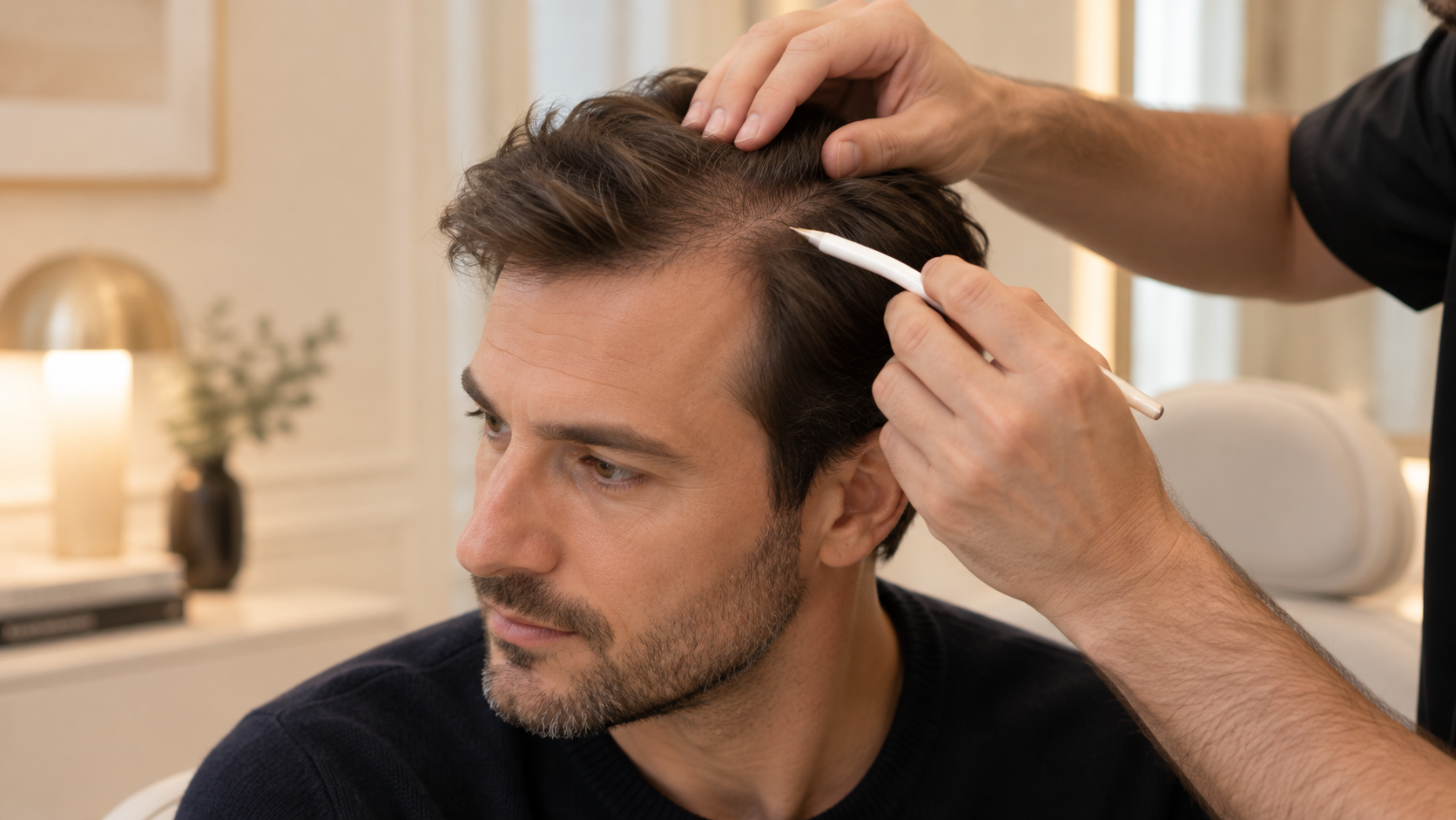 Indications d’une greffe capillaire sans rasage indications greffe capillaire sans rasage golfes ligne frontale<br />